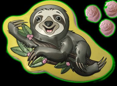 SLOTH IS MY SPIRIT ANIMAL CANDY