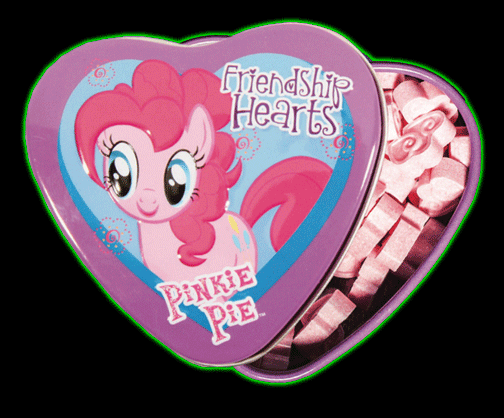 My Little Pony FRIENDSHIP HEARTS CANDY