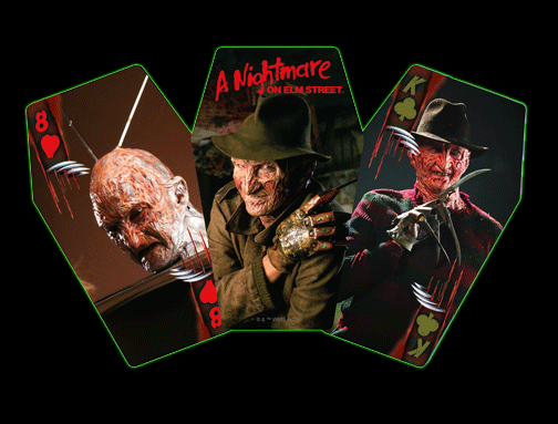 A Nightmare On Elm St Coffin Box Premium Playing Cards