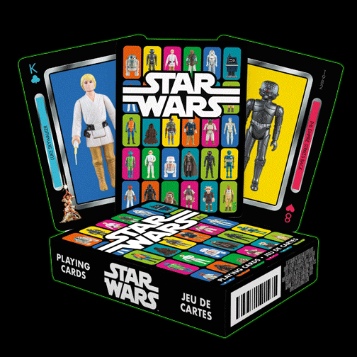 Star Wars Action Figures Playing Cards