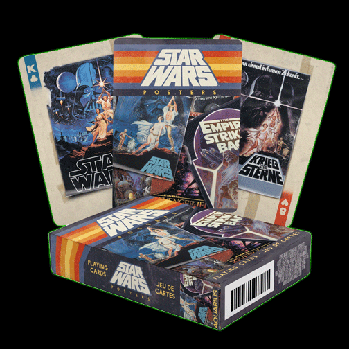 Star Wars Movie Posters Playing Cards