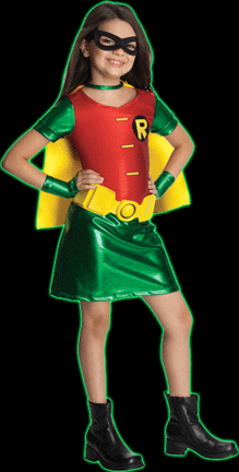 robin costume for little girls