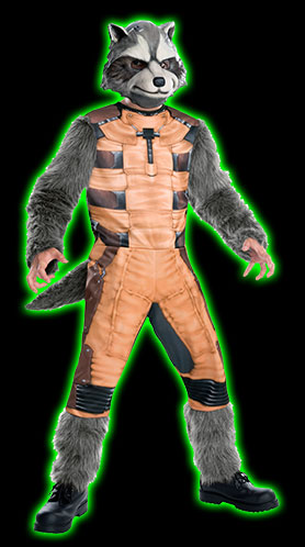 rocket raccoon costume kids