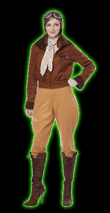 Amelia Earhart Womens Costume