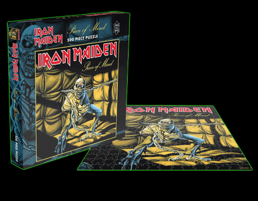 Iron Maiden Piece Of Mind 500 Piece Jigsaw Puzzle