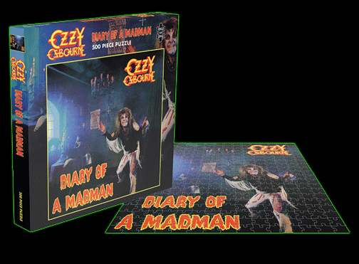 Ozzy Osbourne Diary Of A Madman 500 Piece Jigsaw Puzzle