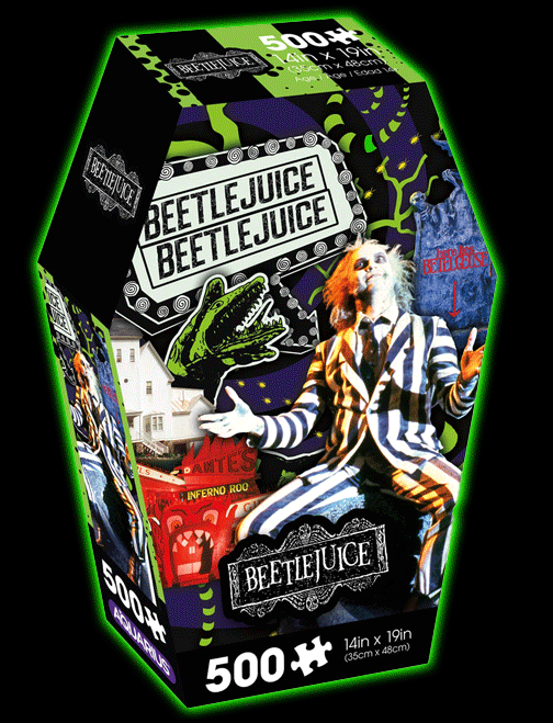 Beetlejuice Coffin Box 500 Piece Jigsaw Puzzle