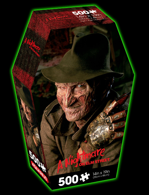 Nightmare on Elm Street Coffin Box 500 Piece Jigsaw Puzzle