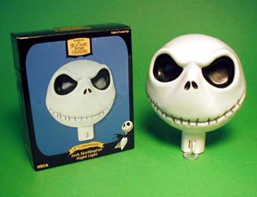 Nightmare Before Christmas Jack head nightlight