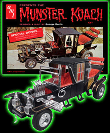 munsters koach model kit