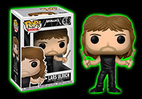 Lars Ulrich Signed Metallica Lars Ulrich #58 Funko Pop! Vinyl