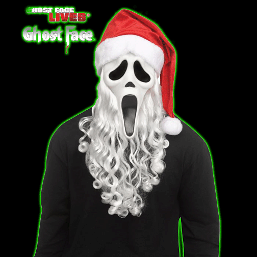 Scream Ghost Face Santa Mask