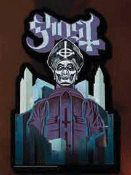 Ghost Necropolitan Chunky Magnet