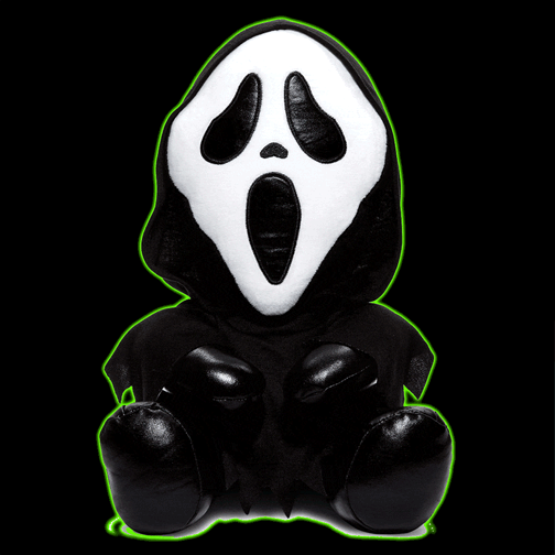 New giant Scream Ghostface oversized plush with spooky shaking action!!👻  Huggable, but watch out for his 🔪 #plush #scream #ghostface #hugme  #halloweentown, By Halloween Town