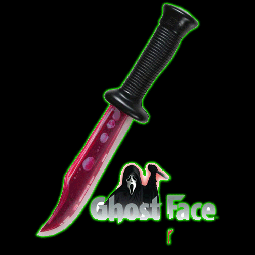 Scream Ghost Face Bloody Blade