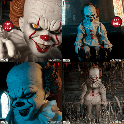 IT (2017): Pennywise 18 in. Roto Plush Doll