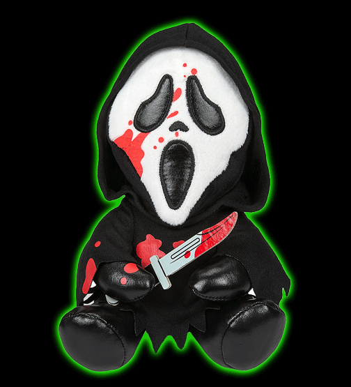 Ghost Face 8 inch Blood Splatter Phunny Plush