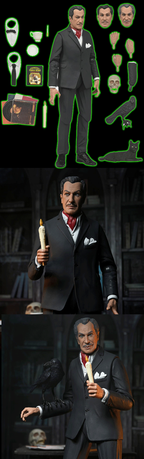 Ultimate Vincent Price 7 inch Scale Action Figure