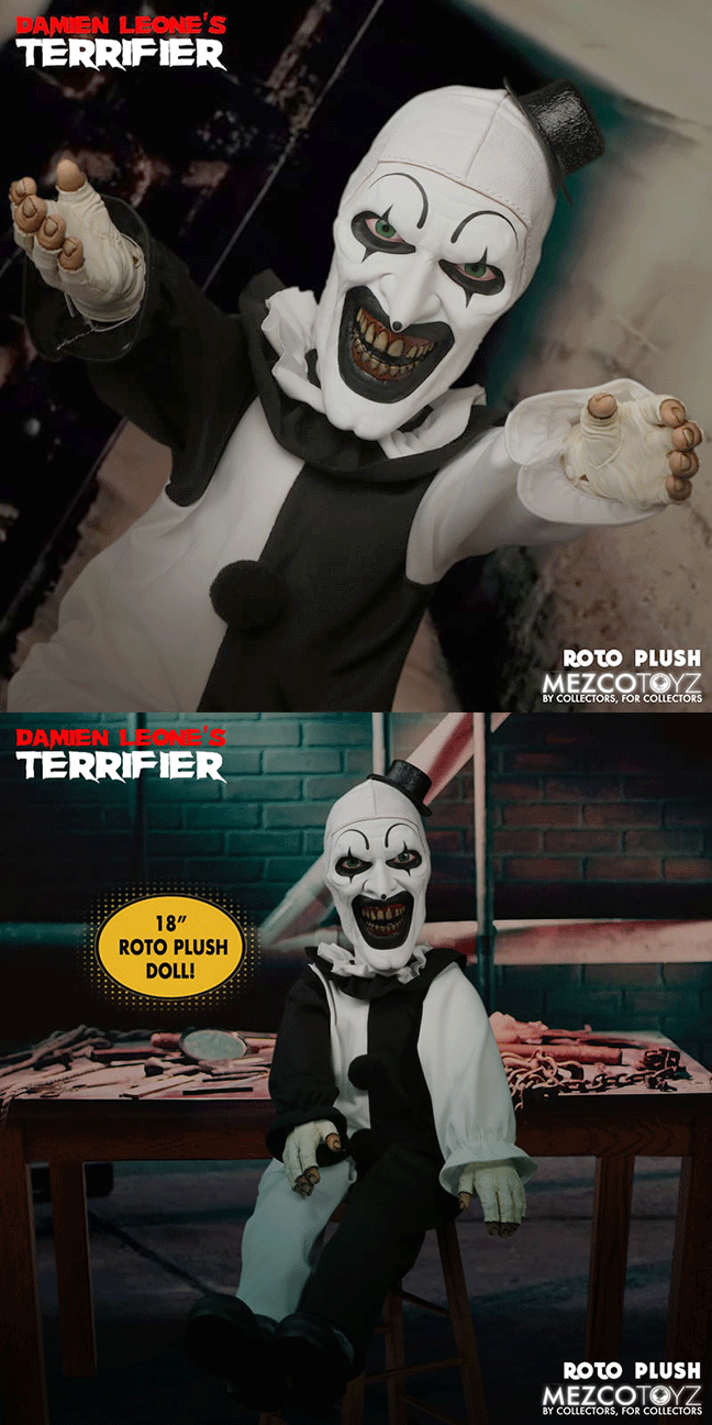 MDS ROTO PLUSH Terrifier - Art the Clown