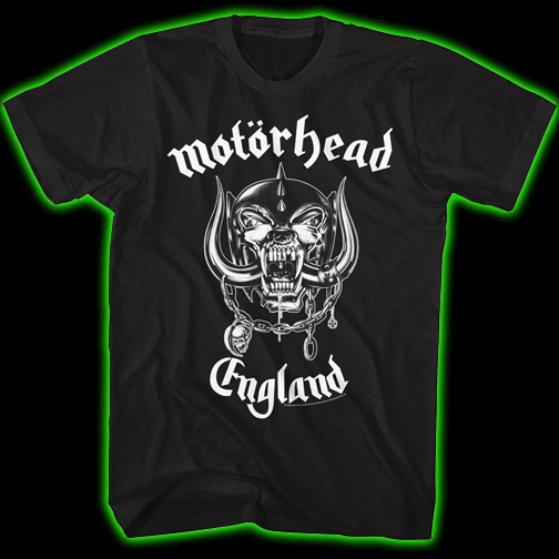 MOTORHEAD ENGLAND T-SHIRT