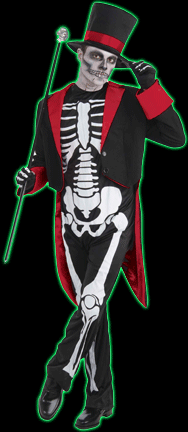 Halloweentown Store: Mr. Bone Jangles Mens Costume
