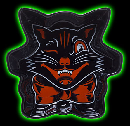 Halloweentown Store: Black Cat Candy Dish