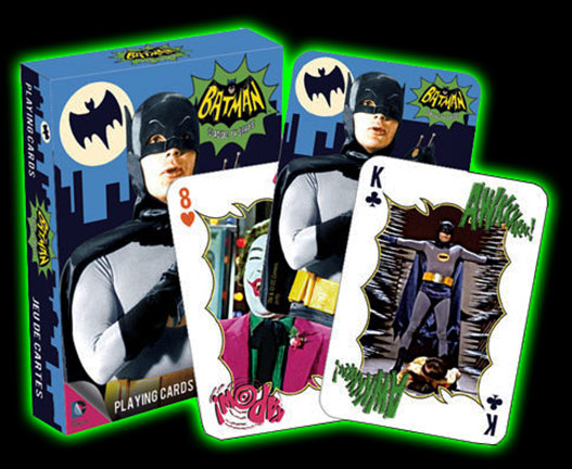 Halloweentown Store:  Comic  Batman Playing Cards